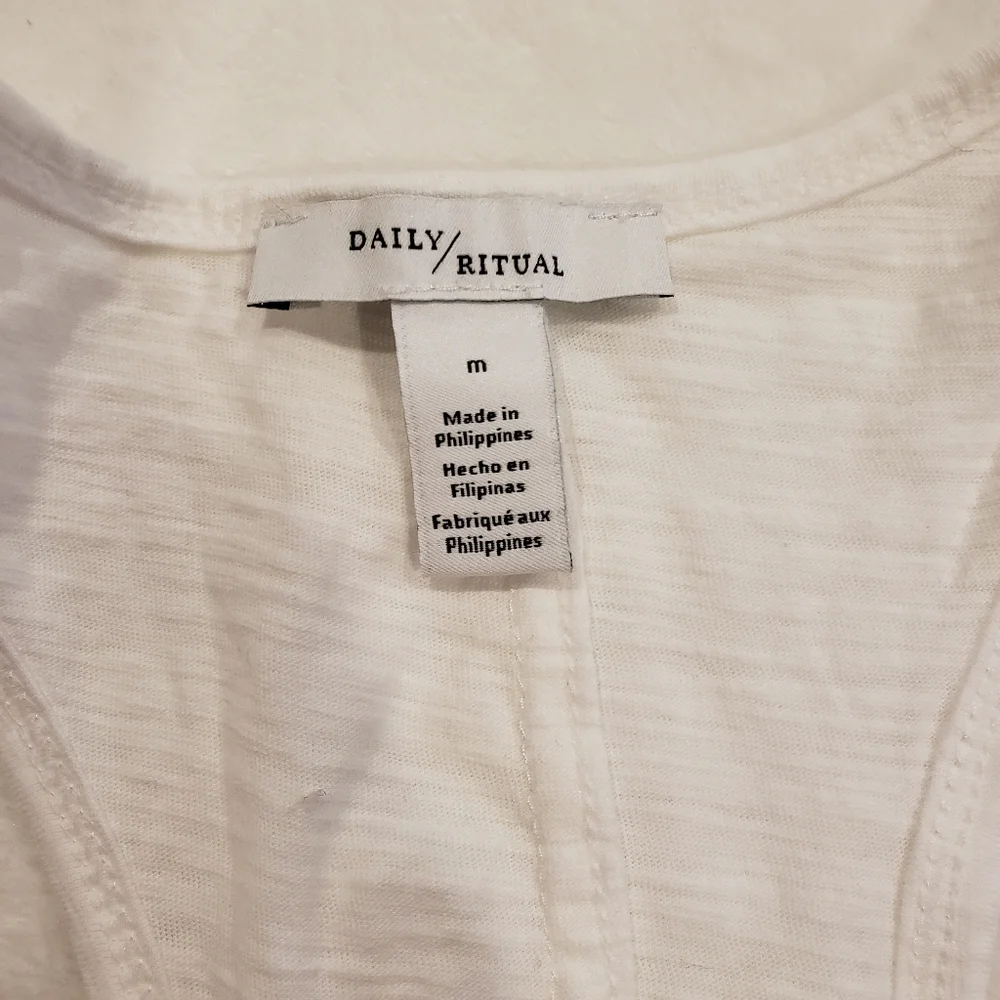 Daily Ritual Scoop Neck Tank Top - Picture 3 of 3
